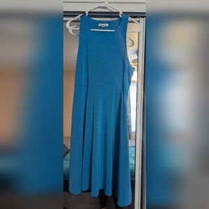 Blue Athleta Dress (never worn) Size L